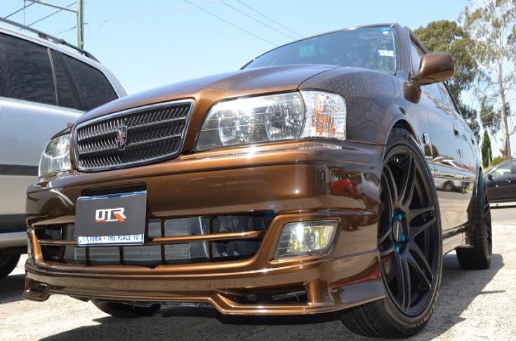 TOYOTA CROWN CC02 MATTE BLACK